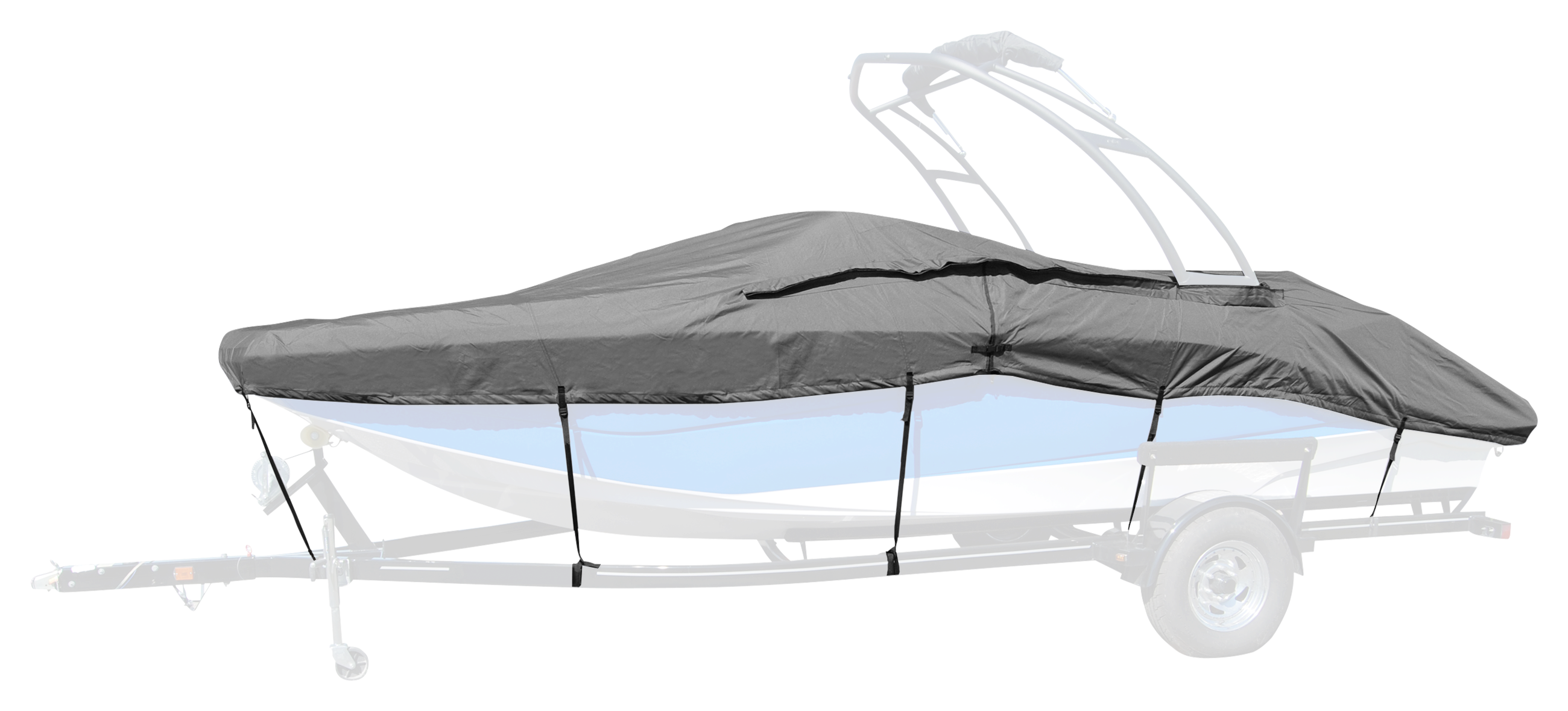 Taylor Made Trailerite Semi Custom Boat Cover for Conventional